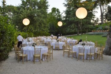 Allestimento matrimonio a Villa Teloni - Location per matrimoni